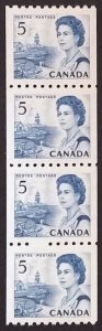 Canada 468 Strip XF MNH