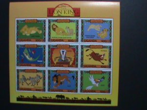 UGANDA-1994 SC# 1266 -DISNEY CARTOON-THE LION KING  MNH-SHEET VERY FINE