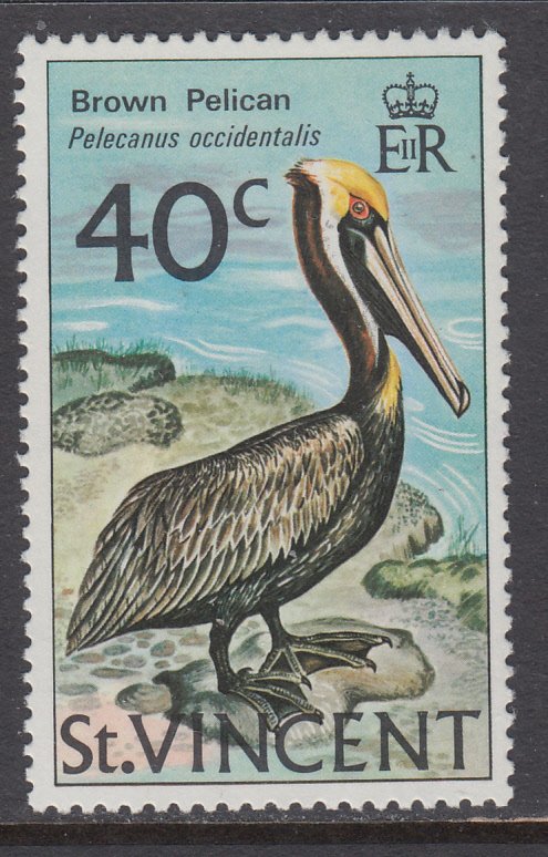 St Vincent 380 Bird MNH VF