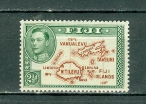 FIJI 1942  MAP    #134b   PERF. 13.5   MNH