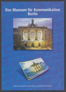 GERMANY - 2002 BERLIN COMMUNICATIONS MUSEUM - FOLDER - FDI