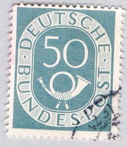 Germany 681 Used Numeral 50 1 1951 (BP58514)