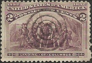 # 231 BROWN VIOLET USED LANDING OF COLUMBUS SCV-0.30