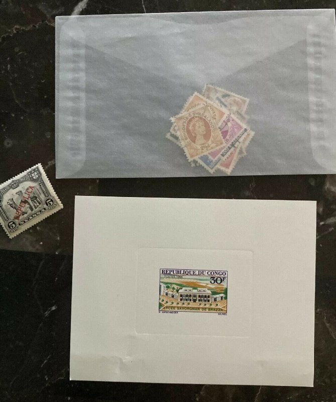 Fantastic Africa Rhodesia Liberia Congo Gambia Stamp Collection Lot MXE