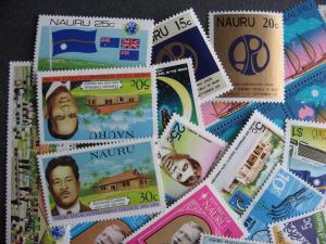 Nauru all different MNH stamps, check them out!