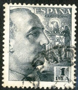 SPAIN  SC#702, USED - 1940 - SPAIN061