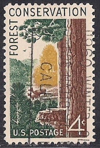 1122 4 cent Forest Conversation F-VF used