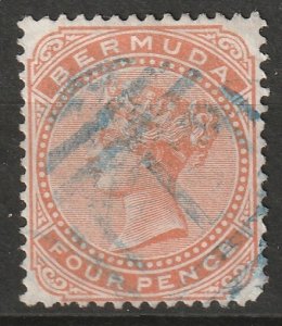 Bermuda 1880 Sc 17 used