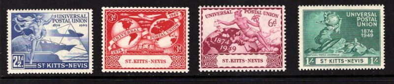ST. KITTS AND NEVIS  SC# 95-98  FVF/MNH