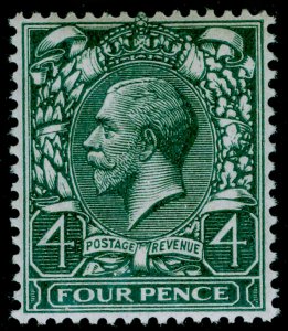 SG378 SPEC N23(3), 4d deep grey-green, LH MINT. RPS CERT