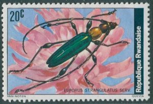 Rwanda 1978 SG867 20c Beetle MLH