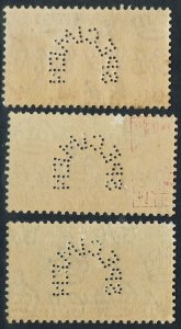 NIGERIA 1937 KGVI CORONATION SPECIMEN SET  