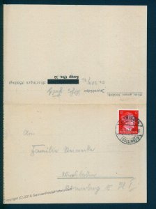 3rd Reich Germany 1943 Concentration Camp KL MORINGEN Child Inmate Cover 92062