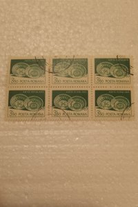 44 Posta Romana Arta Populara Stamps Pre Canceled