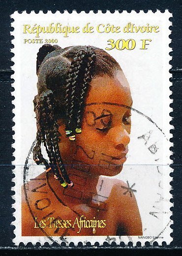 Ivory Coast #1086 Single Used