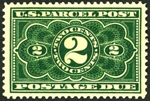 U.S. #JQ2 MINT OG NH