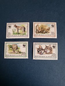 Stamps Burundi Scott #681-4 never hinged