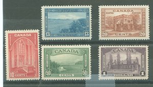 Canada #241-245  Single (Complete Set)