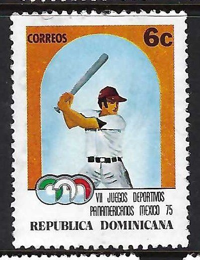 Dominican Republic 754 VFU BASEBALL X397-1