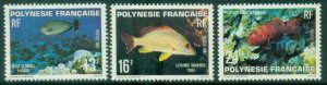 French Polynesia 1981 Marine Life Fish MUH