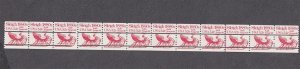 PNC12 5.2c Sleigh P/C 3 Gap 6L US 1900a MNH F-VF