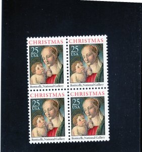 2399 Christmas, MNH blk/4