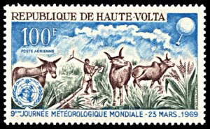 Upper Volta C63, MNH, 9th World Meteorological Day