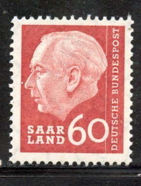 Saar # 277, Mint Never Hinge. CV $ 1.60