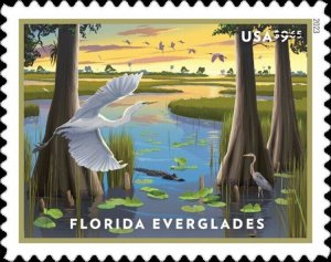 US 5747 Priority Mail Florida Everglades $9.65 single (1 stamp) MNH 2023 Jan 25 