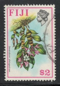 Fiji 1972 Dendrobium Platygastrium $2 Scott # 320 Used