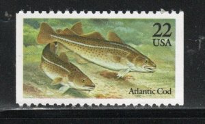 2206 * ATLANTIC COD ~ FISH  *  U.S. Postage BOOKLET Stamp MNH
