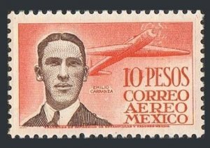 Mexico C178, MNH. Michel 925. Air Post 1947. Emilio Carranza.