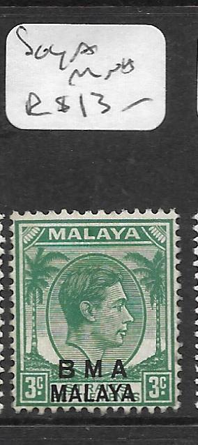 MALAYA  BMA  (P2403B)  KGVI  3C  SG 4A  MNH