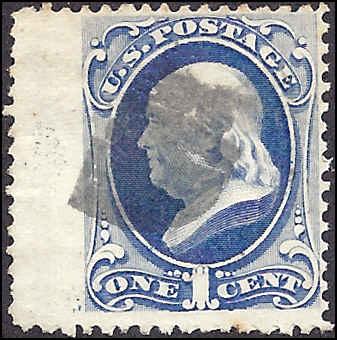 182 Used... SCV $6.00... What a HUGE stamp!