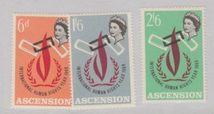 Ascension Island Scott #115-116-117 Stamp - Mint NH Set