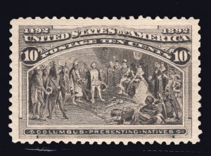 MOMEN: US STAMPS #237 MINT OG H VF LOT #79632*