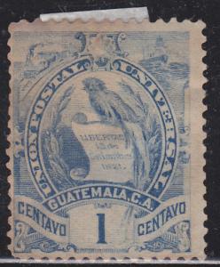 Guatemala 31 National Emblem 1886