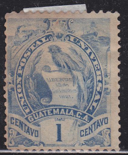 Guatemala 31 National Emblem 1886