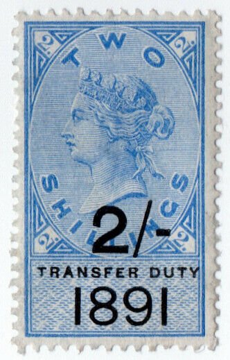 (I.B) QV Revenue : Transfer Duty 2/- (1891)