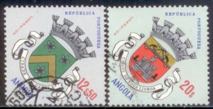 Angola 1963 SC# 478,483 Used E35