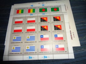 UNITED NATIONS FULL SHEET COLLECTION, MNH, OG