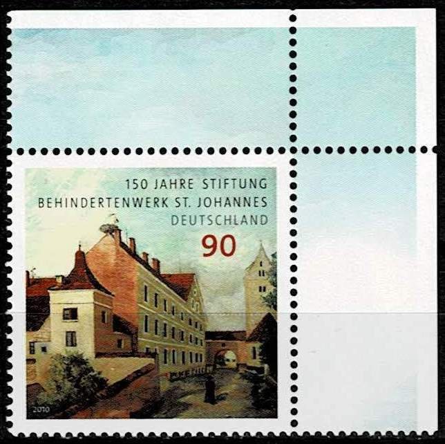 Germany 2010, Sc.#2591 MNH 150th Anniv. of St. John Foundation for the Disabled