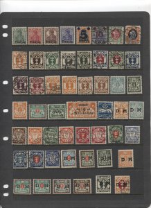 STAMP STATION PERTH -Danzig #Selection 52 Mint / Used - Unchecked