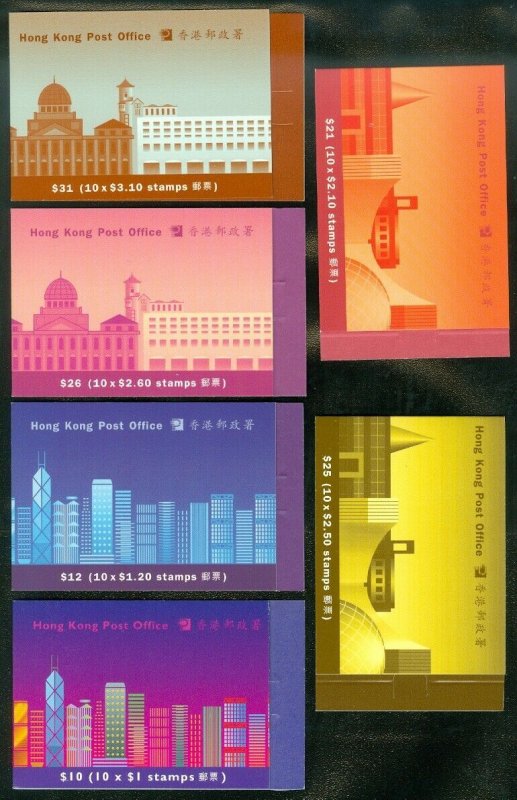 EDW1949SELL : HONG KONG Collection of 15 DIFF. CPLT BOOKLETS. All VF, Mint NH.