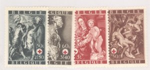 Belgium, Scott #B371-73_75, MH