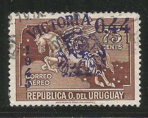 URUGUAY  C114  USED,  PEGASUS