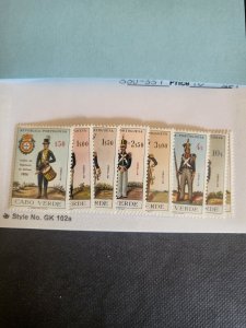 Stamps Cape Verde 330-7 hinged