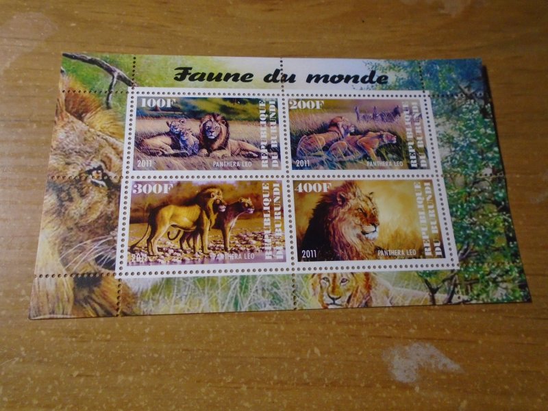 Burundi  #  LIon  MNH