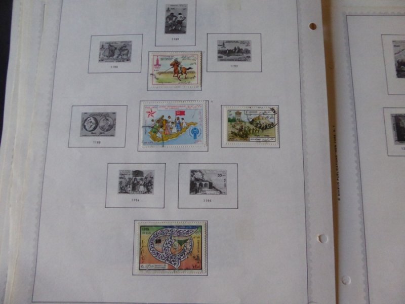 New Caledonia 1892-1984 Stamp Collection on Scott Intl Album Pages