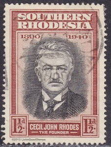 Southern Rhodesia 58 Cecil J. Rhodes 1940